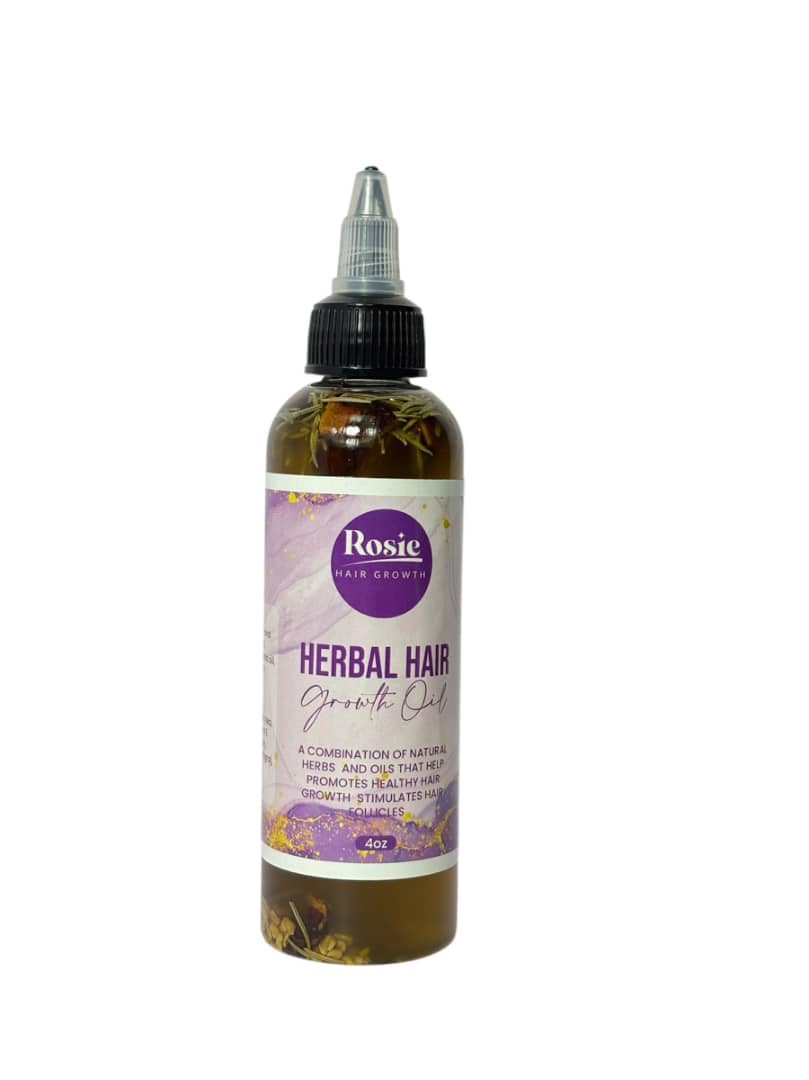 Herbal infused hair growth oil